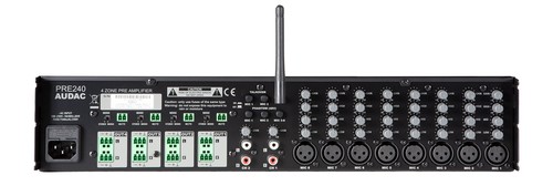 מיקסר התקנות סטריאו 10 ערוצים - 4 אזורים AUDAC PRE240