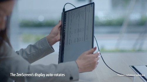 מסך ASUS ZenScreen MB16AHV HDMI USB Type-C 16 inch