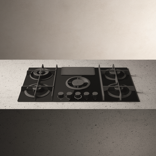 ‏כיריים גז  Elica NIKOLATESLA FLAME BL/A/88 אליקה