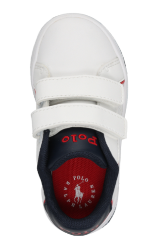 ראלף לורן סניקרס בצבע לבן לתינוקות | 20-27 | POLO RALPH LAUREN 59100T