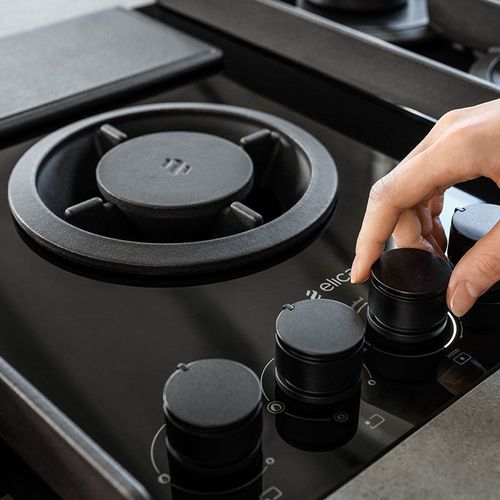 ‏כיריים גז  Elica NIKOLATESLA FLAME BL/A/88 אליקה