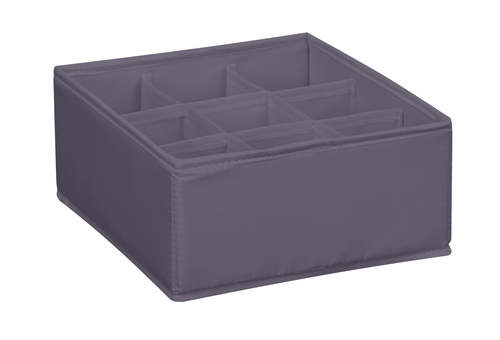 ארגונית בד 9 תאים ORGANIZER אפור/שמנת