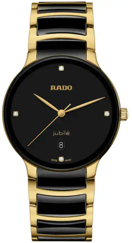 RADO R30022712 CENTRIX גברים משובץ 4 יהלומים