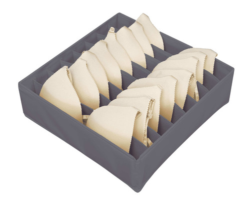 ארגונית בד 8 תאים ORGANIZER אפור/שמנת