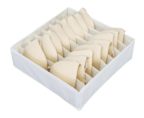 ארגונית בד 8 תאים ORGANIZER אפור/שמנת