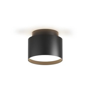  צמוד תקרה צילינדר שחור חלבי DARIA 15W 3CCT 