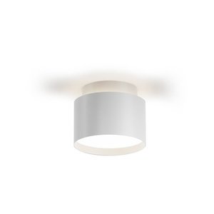  צמוד תקרה צילינדר לבן חלבי DARIA 15W 3CCT 