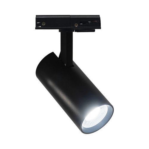  ספוט שחור לפס צבירה חד פאזי MIKA 15W 3CCT 