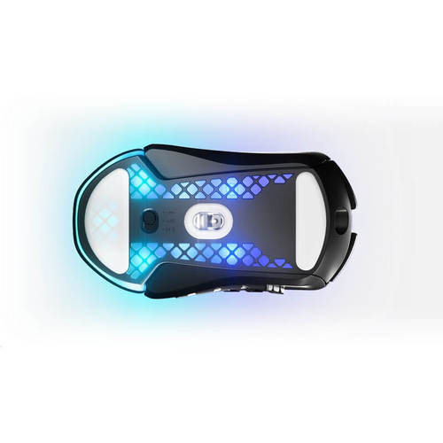 עכבר גיימינג אלחוטי דגם AEROX 9 WIRELESS STEELSERIES בצבע שחור