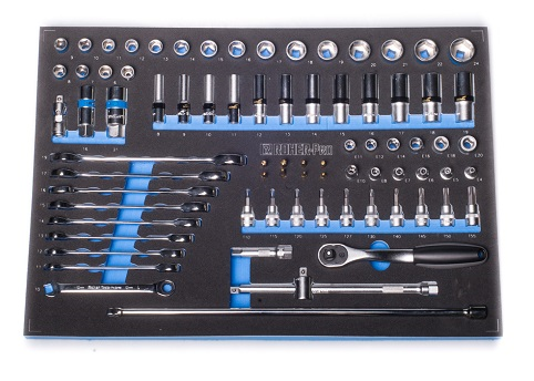 מגש מס' 6 קומפלט עם 79 כלים ROHER TOOLS 