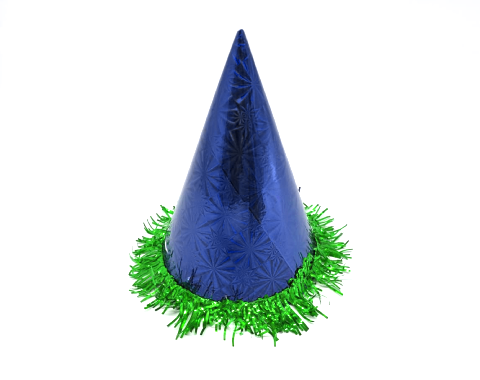 כובע ליצן לייזר 15 ס"מ