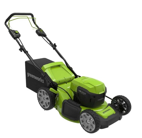 מכסחת דשא נטענת GREENWORKS 48V Brushless דגם 99519-2 עם הנעה עצמית, רוחב 46 ס