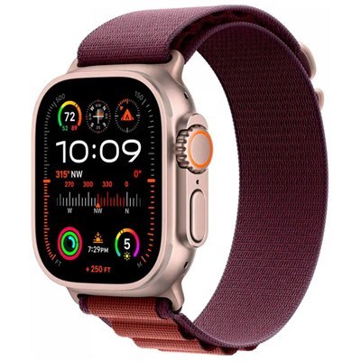 שעון חכם Apple Watch Ultra 2 49mm Titanium Case Alpine Loop GPS +‎ Cellular אפל