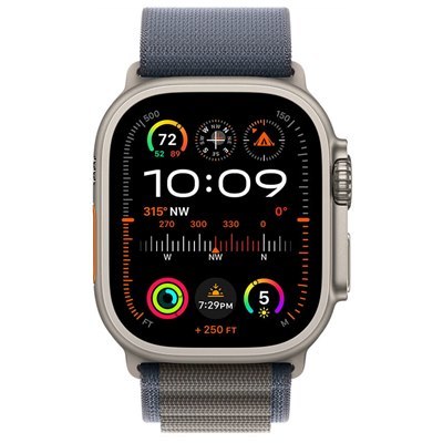 שעון חכם Apple Watch Ultra 2 49mm Titanium Case Alpine Loop GPS +‎ Cellular אפל