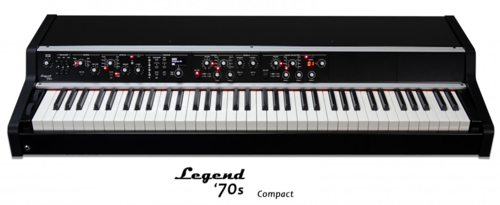 פסנתר במה מקצועי 73 קלידים שקולים LEGEND '70s Compact EX מבית VISCOUNT