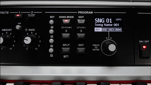 פסנתר במה מקצועי 73 קלידים שקולים LEGEND '70s Compact EX מבית VISCOUNT