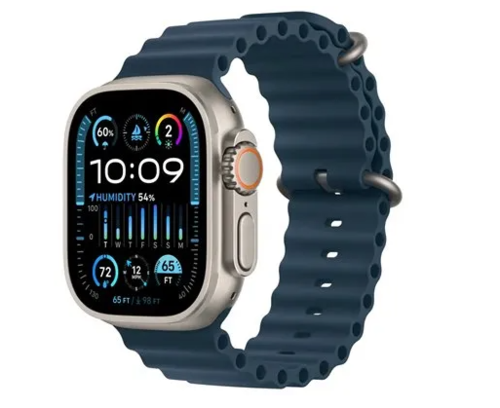 שעון חכם Apple Watch Ultra 2 49mm Titanium Case Ocean Band GPS +‎ Cellular אפל