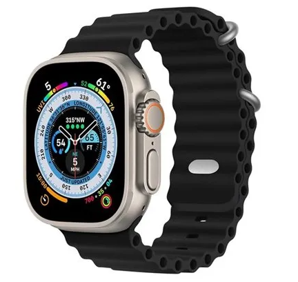 שעון חכם Apple Watch Ultra 2 49mm Titanium Case Ocean Band GPS +‎ Cellular אפל
