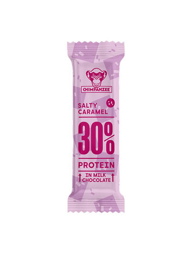 CHIMPANZEE 30% PROTEIN BAR SALTY CARAMEL  
חטיף חלבון