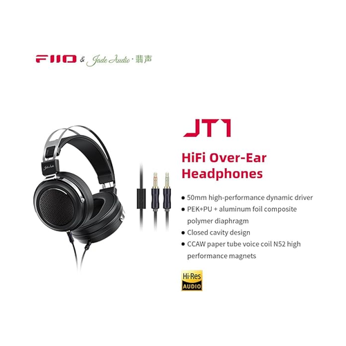 FIIO JadeAudio JT1 אוזניות מוזיקה באיכות Hi-Res