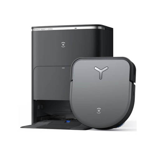 שואב אבק רובוטי עם תחנת עגינה דגם DEEBOT X5 PRO OMNI ECOVACS בצבע שחור