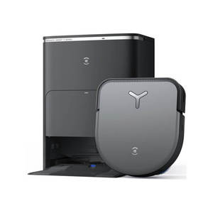 שואב אבק רובוטי עם תחנת עגינה דגם DEEBOT X5 PRO OMNI ECOVACS בצבע שחור