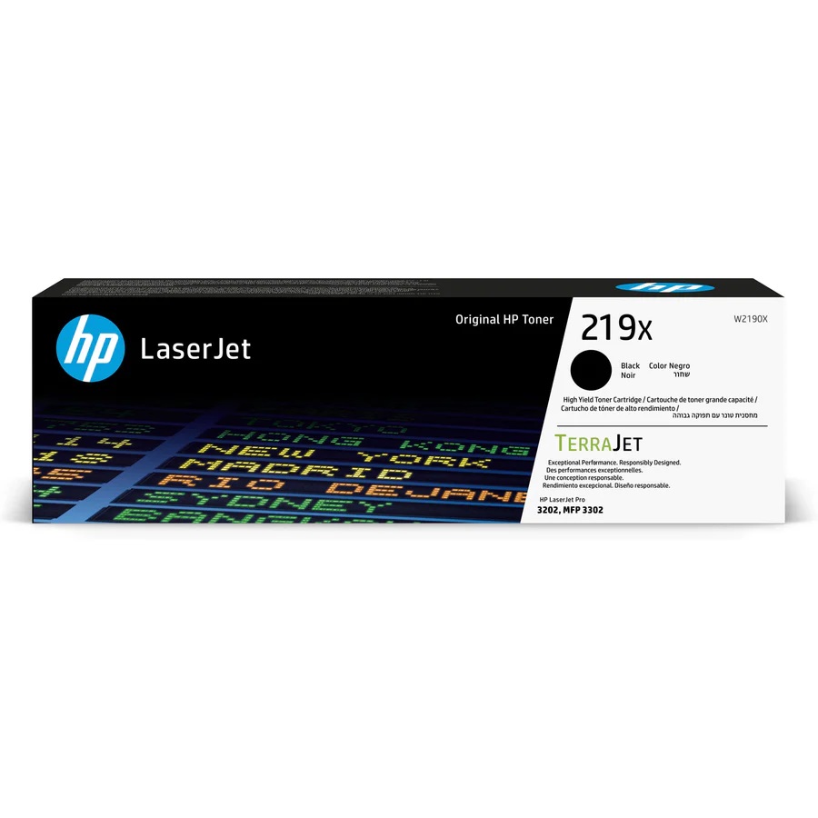 ‏טונר  מקורי שחור HP 219X BK W2190X