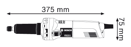 משחזת ציר BOSCH GGS 28 LC