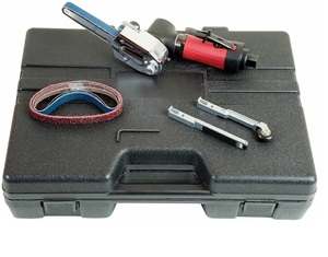 מלטשת סרט כולל קיט למידות סרט שונות מבית Chicago Pneumatic