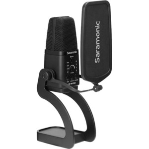 מיקרופון קונדנסר שולחני עם חיבור Saramonic SR-MV7000 - USB