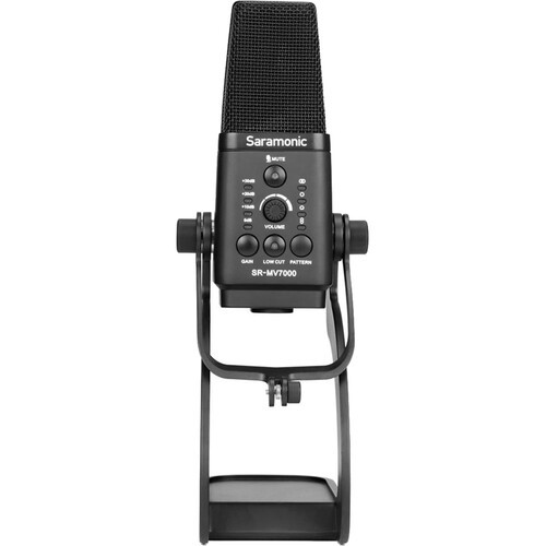 מיקרופון קונדנסר שולחני עם חיבור Saramonic SR-MV7000 - USB
