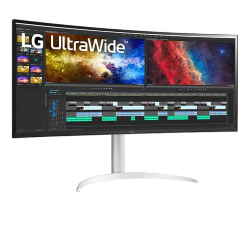 מסך מחשב ''38 קעור UltraWide QHD IPS עם USB Type C תומך FreeSync 38WP85CP-W