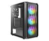 מארז Antec NX292 ARGB Mid Tower E-ATX MB 3X120MM ARGB SIDE GLASS