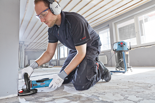 מלטשת בטון BOSCH GBR 15 CAG