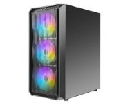 מארז Antec NX292 ARGB Mid Tower E-ATX MB 3X120MM ARGB SIDE GLASS