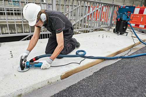 מלטשת בטון BOSCH GBR 15 CA