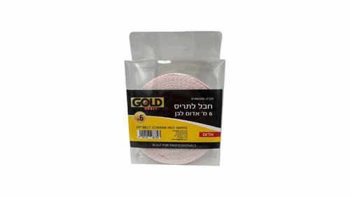 רצועה לתריס גלילה 6 מטר אדום לבן