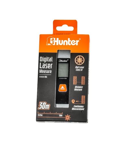 מד טווח לייזר כיס נטען 30 מטר 111414-006  HUNTER