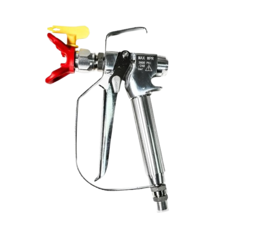 מרסס צבע איירלס HUNTER 100900-011 חשמלי 850W עם צינור 7.5 מטר, אקדח התזה ודיזה מתכווננת לעבודות צביעה מקצועיות