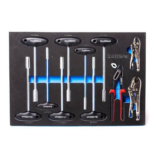 מגש מס' 4 קומפלט עם 11 כלים ROHER TOOLS 