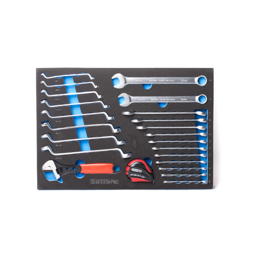 מגש מס' 2 קומפלט עם 23 כלים ROHER TOOLS 