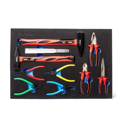 מגש מס' 1 קומפלט עם 10 כלים ROHER TOOLS 