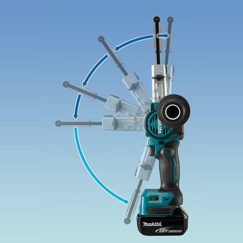 גוף מלטשת סרט צרה נטענת מתח 18V מנוע BL דגם Makita DBS180Z מקיטה