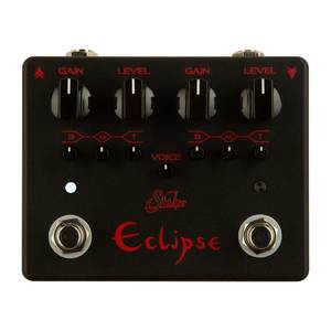 אפקט אוברדרייב /דיסטורשיין Suhr Eclipse Dual-Channel Overdrive/Distortion Pedall Black Edition