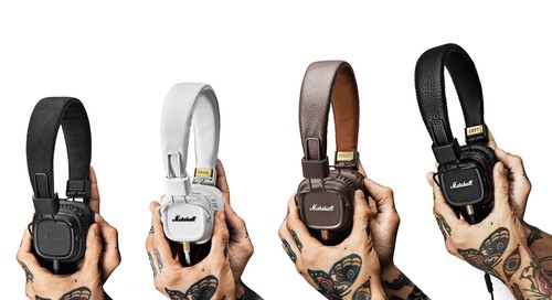  אוזניות חוטיות Marshall Major 2
