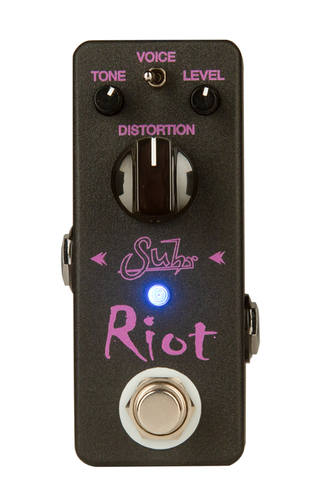 אפקט דיסטורשיין Suhr Riot Mini™ Distortion Pedal Black Edition