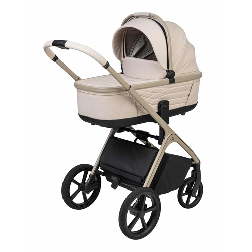 עגלת תינוק עם אמבטיה וטיולון Novo שמנת Sportline