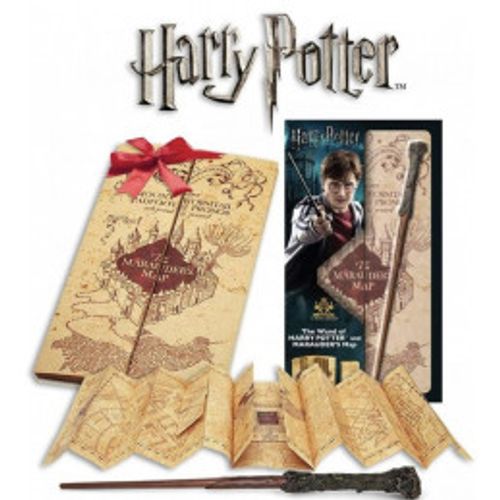 Harry Potter Wand and Marauders Map - מפה ושרביט