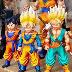 פיגר דרגון בול Dragon Ball Z - Son Gohan / Goten / Trunk / Super Saiyan פסל / דמות