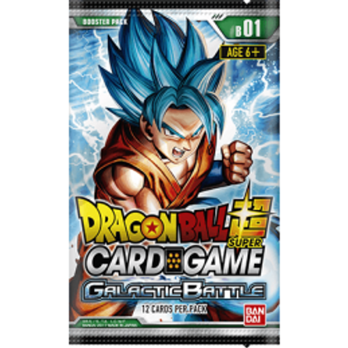 חבילה בוסטר 12 קלפים מקורי TCG Booster Dragon ball